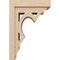 Ekena Millwork 9"W x 18"D x 27"H Classic Sheridan Rough Cedar Woodgrain TimberThane Corbel, Primed Tan CORUR09X18X27SHERCPR - alternate 6